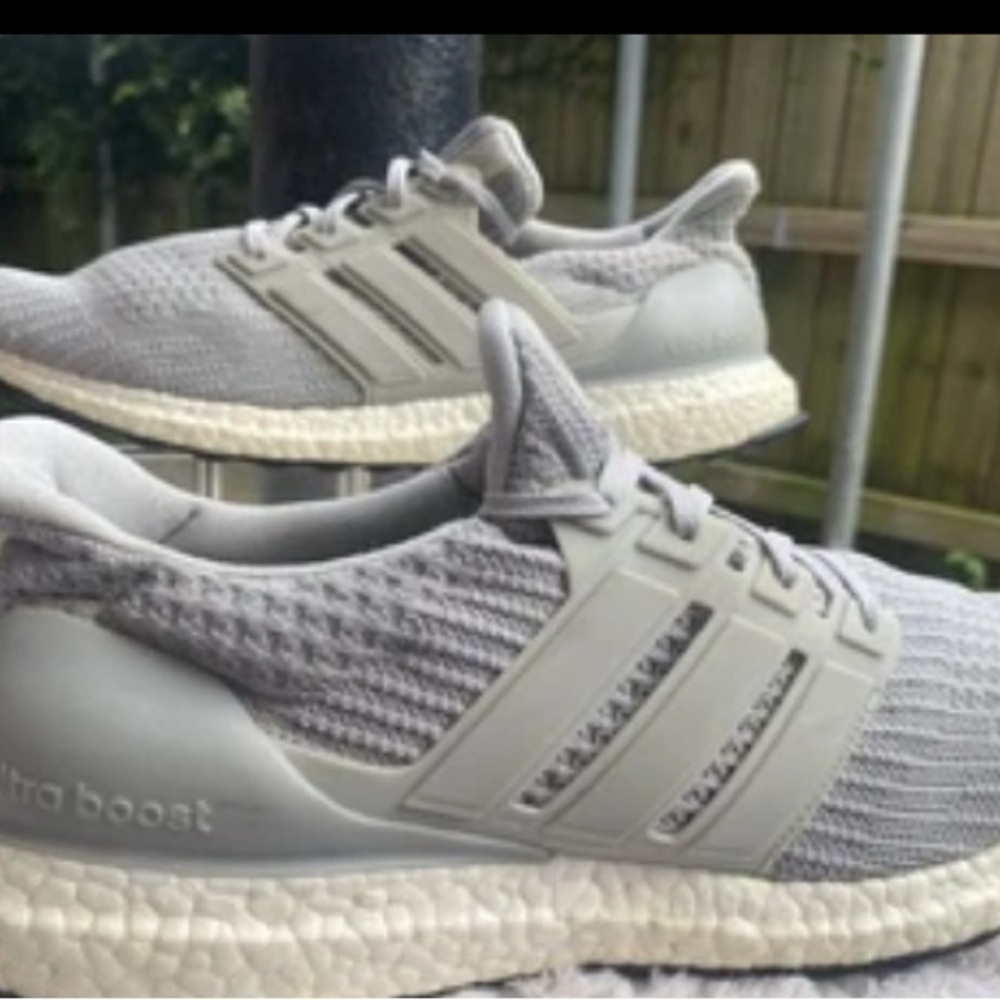 Adidas Ultra Boost Light Gray Sneakers
